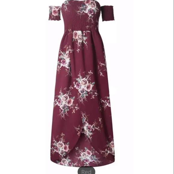 NWT size S-5XL FLORAL MAXI DRESS - Picture 5 of 10